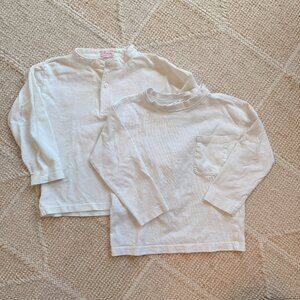 La Coqueta & Zara long sleeve shirts size: 2yr